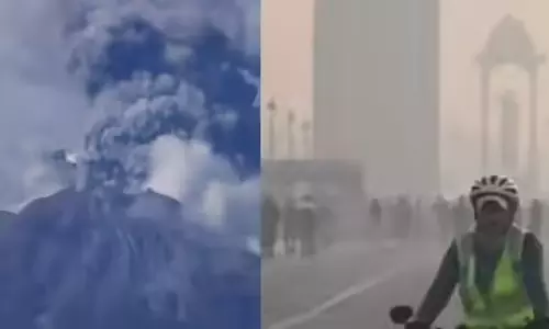 ഡല്‍ഹിയില്‍ വായു ഗുണനിലവാരം വളരെ മോശം വിഭാഗത്തില്‍; എത്യോപ്യന്‍ അഗ്നിപര്‍വത ചാരമേഘങ്ങള്‍ ആശങ്ക വര്‍ധിപ്പിക്കുന്നു