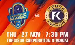 സൂപര്‍ ലീഗ് കേരള; സെമിയുറപ്പിക്കാന്‍ തൃശൂര്‍ മാജിക് എഫ്‌സി ഇന്ന് ഫോഴ്സ കൊച്ചിക്കെതിരേ