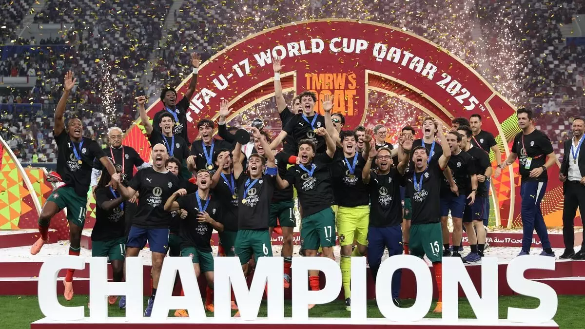 ഫിഫ അണ്ടര്‍ 17 ലോകകപ്പില്‍ ആദ്യമായി മുത്തമിട്ട് പോര്‍ച്ചുഗല്‍