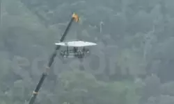 സ്‌കൈ ഡൈനിങ്ങിനിടെ അഞ്ച് പേര്‍ ക്രെയ്‌നില്‍ കുടുങ്ങി