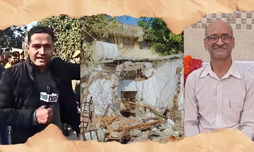 സര്ക്കാര് വീട് തകര്ത്ത മാധ്യമപ്രവര്ത്തകന് ഭൂമി നല്കി സാമൂഹിക പ്രവര്ത്തകന് സര്ക്കാര് വീട് തകര്ത്ത മാധ്യമപ്രവര്ത്തകന് ഭൂമി നല്കി സാമൂഹിക പ്രവര്ത്തകന്