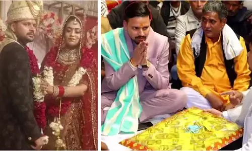 നിന്റെ പിതാവ് അധ്വാനിച്ചുണ്ടാക്കിയ പണം എനിക്ക് വേണ്ട; 31 ലക്ഷം സ്ത്രീധനം വേണ്ടെന്ന് പ്രഖ്യാപിച്ച് വരന് നിന്റെ പിതാവ് അധ്വാനിച്ചുണ്ടാക്കിയ പണം എനിക്ക് വേണ്ട; 31 ലക്ഷം സ്ത്രീധനം വേണ്ടെന്ന് പ്രഖ്യാപിച്ച് വരന്