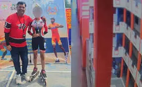 മെഡല്‍ തിരിച്ചു വാങ്ങുമെന്ന് പ്രിന്‍സിപ്പലിന്റെ ഭീഷണി, സ്‌കേറ്റിങ് ചാംപ്യന്‍ സ്‌കൂള്‍ കെട്ടിടത്തില്‍ നിന്ന് ചാടി