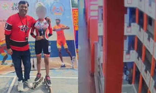 മെഡല്‍ തിരിച്ചു വാങ്ങുമെന്ന് പ്രിന്‍സിപ്പലിന്റെ ഭീഷണി, സ്‌കേറ്റിങ് ചാംപ്യന്‍ സ്‌കൂള്‍ കെട്ടിടത്തില്‍ നിന്ന് ചാടി