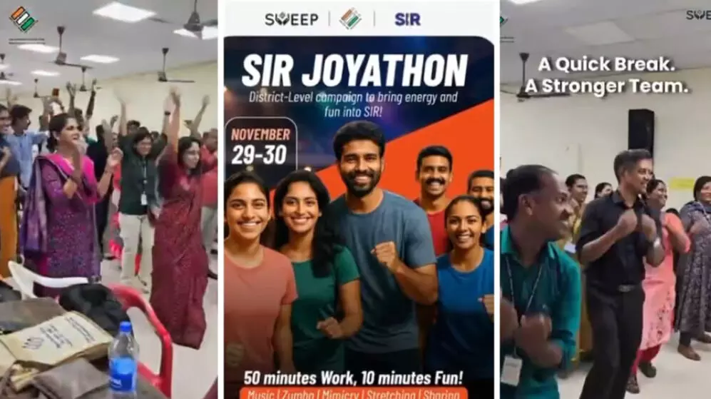 ഉദ്യോഗസ്ഥരുടെ സൂംബ ഡാന്‍സ്; തിരഞ്ഞെടുപ്പ് കമ്മഷനെതിരേ വ്യാപക വിമര്‍ശനം