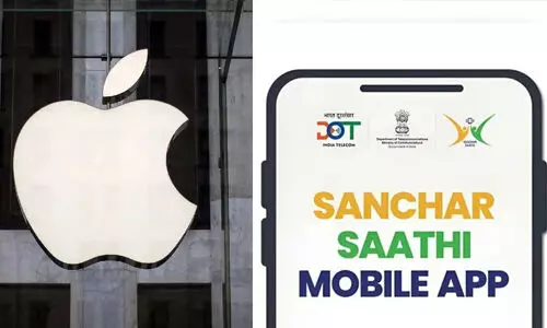 സഞ്ചാര് സാഥി ആപ്പ് ഉള്പ്പെടുത്തില്ലെന്ന് ആപ്പിള് സഞ്ചാര് സാഥി ആപ്പ് ഉള്പ്പെടുത്തില്ലെന്ന് ആപ്പിള്