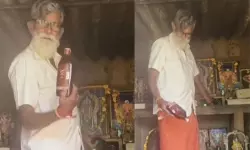 ക്ഷേത്രത്തില്‍ മദ്യശേഖരം; വിഗ്രഹങ്ങള്‍ക്കും ഫോട്ടോകള്‍ക്കും ഇടയില്‍ നിന്ന് കണ്ടെത്തിയത് 30 ലിറ്റര്‍ മദ്യം