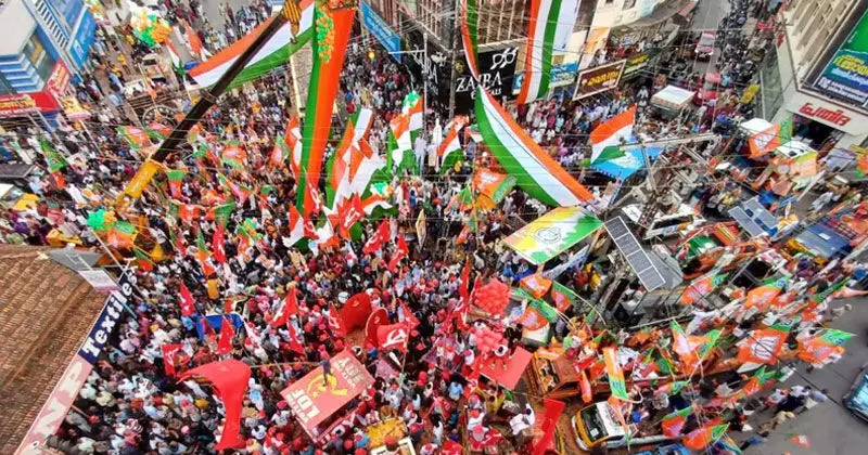 ഏഴ് ജില്ലകളില്‍ മറ്റന്നാള്‍ തദ്ദേശ വിധിയെഴുത്ത്; ഇന്ന് കൊട്ടിക്കലാശം