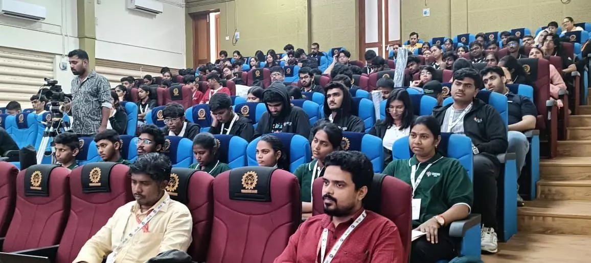 എൻ.ഐ.ടി. കാലിക്കറ്റിൽ സ്മാർട്ട് ഇന്ത്യ ഹാക്കത്തോൺ 2025 ഗ്രാൻഡ് ഫിനാലെയ്ക്ക് ഉജ്ജ്വല തുടക്കം. എൻ.ഐ.ടി. കാലിക്കറ്റിൽ സ്മാർട്ട് ഇന്ത്യ ഹാക്കത്തോൺ 2025 ഗ്രാൻഡ് ഫിനാലെയ്ക്ക് ഉജ്ജ്വല തുടക്കം.