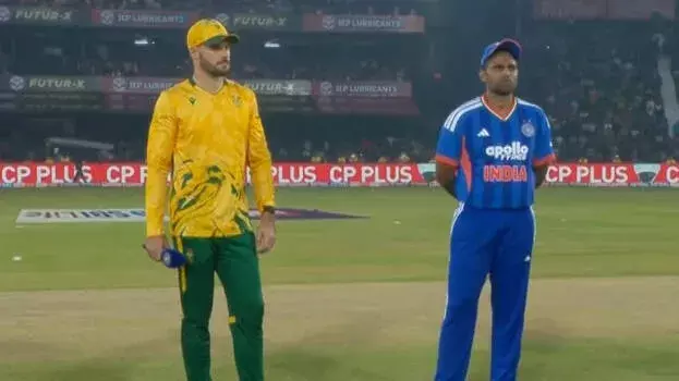 ദക്ഷിണാഫ്രിക്കയ്ക്കെതിരായ ആദ്യ ട്വന്റി-20യില്‍ ഇന്ത്യക്ക് ബാറ്റിങ്; സഞ്ജു ഇല്ല