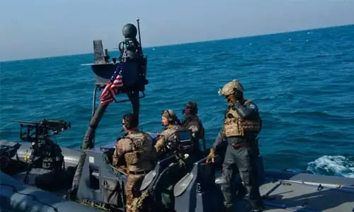 ഇറാനിലേക്കുള്ള ചൈനീസ് കപ്പലില്‍ അതിക്രമിച്ച് കയറി യുഎസ് സൈന്യം