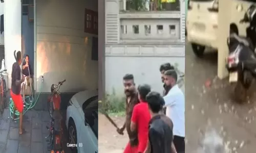 തദ്ദേശ തിരഞ്ഞെടുപ്പിലെ തോല്വി; പാനൂരില് വടിവാള് വീശി സിപിഎമ്മിന്റെ ആക്രമണം തദ്ദേശ തിരഞ്ഞെടുപ്പിലെ തോല്വി; പാനൂരില് വടിവാള് വീശി സിപിഎമ്മിന്റെ ആക്രമണം