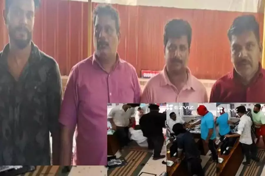 യുഡിഎഫ് വനിതാ സ്ഥാനാര്ഥിയ്ക്കും ബൂത്ത് ഏജന്റിനും മര്ദനം; നാലു സിപിഎം പ്രവര്ത്തകര് കസ്റ്റഡിയില് യുഡിഎഫ് വനിതാ സ്ഥാനാര്ഥിയ്ക്കും ബൂത്ത് ഏജന്റിനും മര്ദനം; നാലു സിപിഎം പ്രവര്ത്തകര് കസ്റ്റഡിയില്