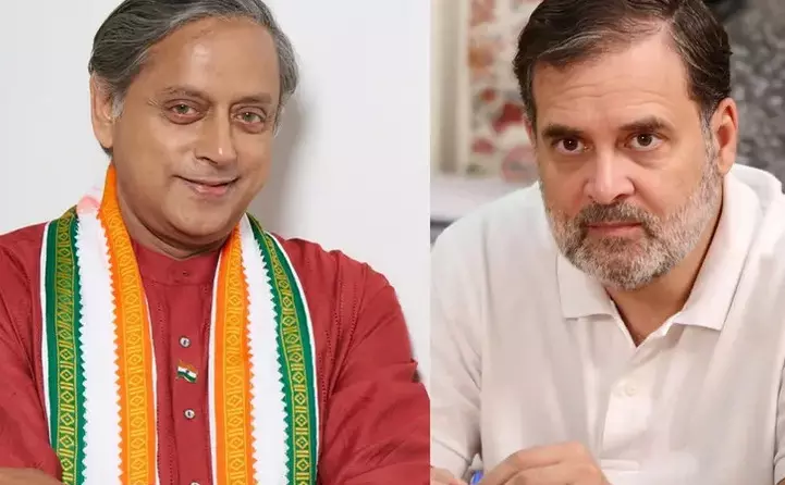 രാഹുല് ഗാന്ധിയെ വിമര്ശിക്കുന്ന അവലോകനം റീട്വീറ്റ് ചെയ്ത് ശശി തരൂര്; കോണ്ഗ്രസില് വീണ്ടും ചര്ച്ചകള് രാഹുല് ഗാന്ധിയെ വിമര്ശിക്കുന്ന അവലോകനം റീട്വീറ്റ് ചെയ്ത് ശശി തരൂര്; കോണ്ഗ്രസില് വീണ്ടും ചര്ച്ചകള്