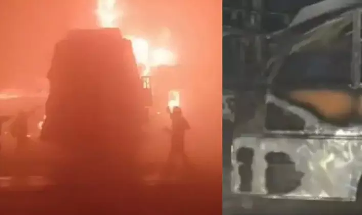 മൂടല്മഞ്ഞ് മൂലം യമുന എക്സ്പ്രസ് ഹൈവേയില് വാഹനങ്ങള് കൂട്ടിയിടിച്ചു; നാലു പേര് മരിച്ചു, നിരവധി പേര്ക്ക് പരിക്ക് മൂടല്മഞ്ഞ് മൂലം യമുന എക്സ്പ്രസ് ഹൈവേയില് വാഹനങ്ങള് കൂട്ടിയിടിച്ചു; നാലു പേര് മരിച്ചു, നിരവധി പേര്ക്ക് പരിക്ക്