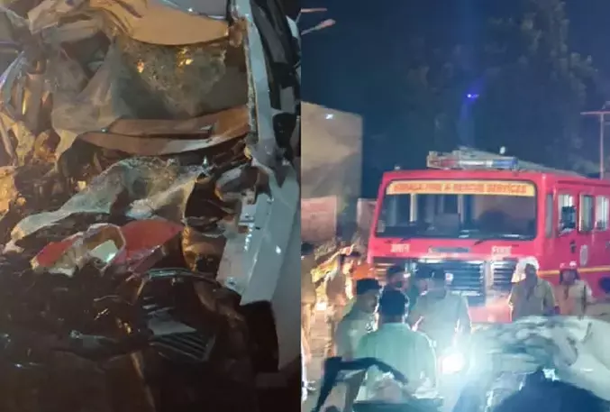 ശബരിമല തീര്ത്ഥാടകര് സഞ്ചരിച്ച കാറും കെഎസ്ആര്ടിസി ബസ്സും കൂട്ടിയിടിച്ചു; രണ്ടുപേര്ക്ക് ദാരുണാന്ത്യം ശബരിമല തീര്ത്ഥാടകര് സഞ്ചരിച്ച കാറും കെഎസ്ആര്ടിസി ബസ്സും കൂട്ടിയിടിച്ചു; രണ്ടുപേര്ക്ക് ദാരുണാന്ത്യം