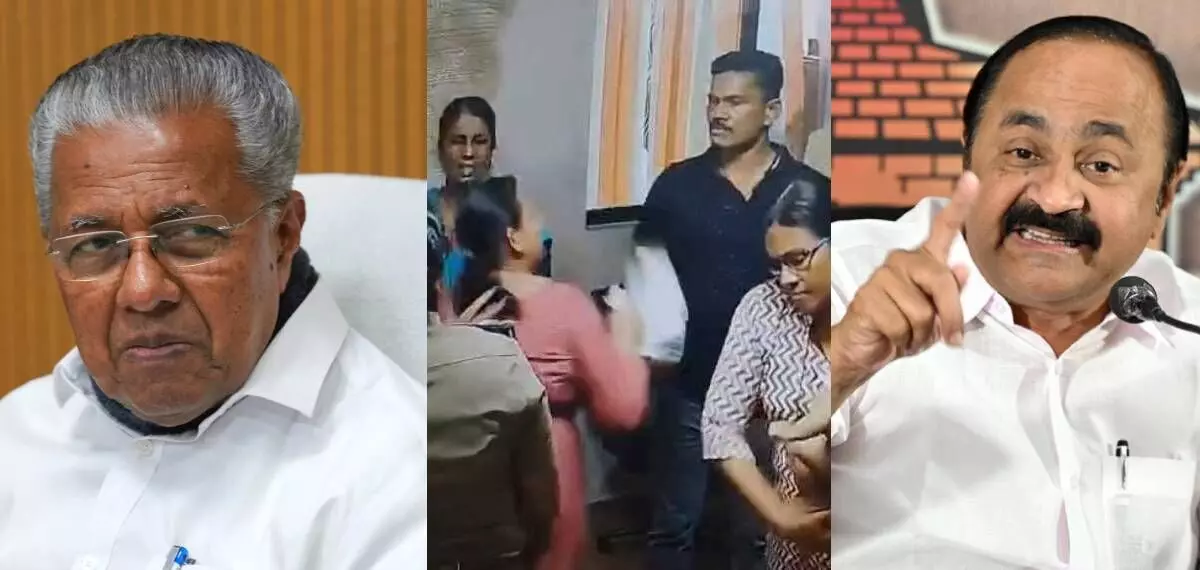 എന്തൊരു പരാജയമാണ് മുഖ്യമന്ത്രി നിങ്ങളും നിങ്ങളുടെ സര്ക്കാരും; ഗര്ഭിണിയെ എസ്എച്ച്ഒ മര്ദിച്ചതില് രൂക്ഷ വിമര്ശനവുമായി പ്രതിപക്ഷ നേതാവ് എന്തൊരു പരാജയമാണ് മുഖ്യമന്ത്രി നിങ്ങളും നിങ്ങളുടെ സര്ക്കാരും; ഗര്ഭിണിയെ എസ്എച്ച്ഒ മര്ദിച്ചതില് രൂക്ഷ വിമര്ശനവുമായി പ്രതിപക്ഷ നേതാവ്