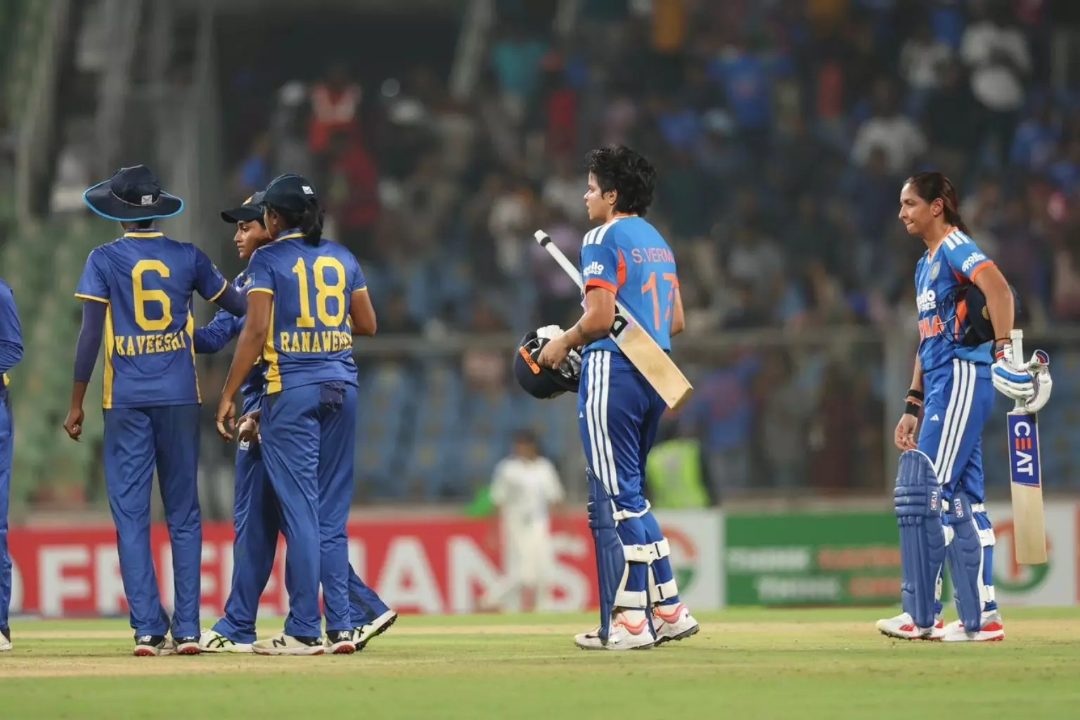 കാര്യവട്ടത്ത് ഇന്ത്യന്‍ വനിതാ ടീമിന് ജയം