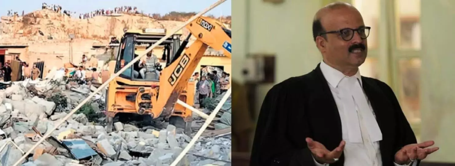 കര്ണാടകയിലെ ബുള്ഡോസര് രാജ്: 1976ല് നിന്നും 2025ലേക്ക് കലണ്ടര് മാറിയിട്ടും കോണ്ഗ്രസ്സ് ഒരിഞ്ചു മാറിയിട്ടില്ല; ഷുക്കൂര് വക്കീല് കര്ണാടകയിലെ ബുള്ഡോസര് രാജ്: 1976ല് നിന്നും 2025ലേക്ക് കലണ്ടര് മാറിയിട്ടും കോണ്ഗ്രസ്സ് ഒരിഞ്ചു മാറിയിട്ടില്ല; ഷുക്കൂര് വക്കീല്