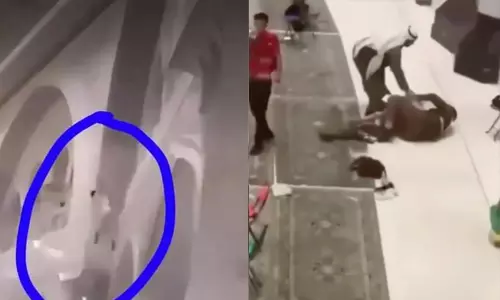 മസ്ജിദുല്‍ ഹറമില്‍ ആത്മഹത്യാ ശ്രമം; രക്ഷിക്കാന്‍ ശ്രമിച്ച സുരക്ഷാ ജീവനക്കാരനും പരിക്ക്(വീഡിയോ)