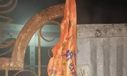 ത്രിപുരയില്‍ മസ്ജിദില്‍ ബജ്‌റങ് ദളിന്റെ കാവിത്തുണി