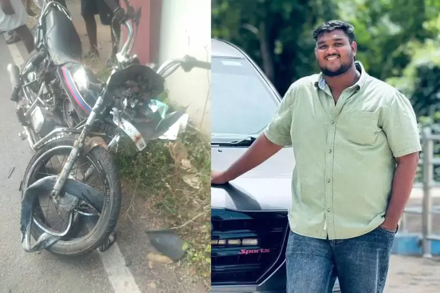 തിരുവനന്തപുരത്ത് ബൈക്കുകള് കൂട്ടിയിടിച്ച് അപകടം; രണ്ടുപേര് മരിച്ചു തിരുവനന്തപുരത്ത് ബൈക്കുകള് കൂട്ടിയിടിച്ച് അപകടം; രണ്ടുപേര് മരിച്ചു