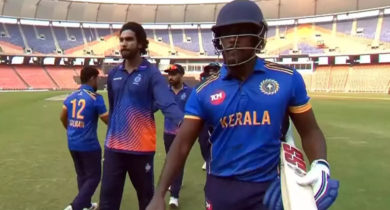 വിജയ് ഹസാരെ ട്രോഫി; കേരളത്തിന് തോല്‍വി; മധ്യപ്രദേശിന്റെ ജയം 47 റണ്‍സിന്