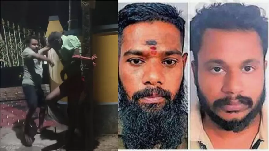 പാലക്കാട്ട് യുവാവിനെ പോസ്റ്റില് കെട്ടിയിട്ട് മര്ദിച്ചു; രണ്ടുപേര് അറസ്റ്റില് പാലക്കാട്ട് യുവാവിനെ പോസ്റ്റില് കെട്ടിയിട്ട് മര്ദിച്ചു; രണ്ടുപേര് അറസ്റ്റില്