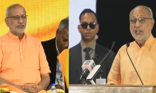 ഒരു ജാതി ഒരു മതം ഒരു ദൈവം എന്നത് മഹത്തായ മുദ്രാവാക്യം; ശിവഗിരി തീര്‍ത്ഥാടന സമ്മേളനത്തില്‍ ഉപരാഷ്ട്രപതി