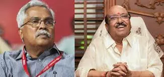 സിപിഐ ചതിയന് ചന്തുവെന്ന് വെള്ളാപ്പള്ളി, എല്ഡിഎഫിന് മാര്ക്കിടാന് വെള്ളാപ്പള്ളി നടേശനെ ഏല്പ്പിച്ചിട്ടില്ലെന്ന് ബിനോയ് വിശ്വം സിപിഐ ചതിയന് ചന്തുവെന്ന് വെള്ളാപ്പള്ളി, എല്ഡിഎഫിന് മാര്ക്കിടാന് വെള്ളാപ്പള്ളി നടേശനെ ഏല്പ്പിച്ചിട്ടില്ലെന്ന് ബിനോയ് വിശ്വം