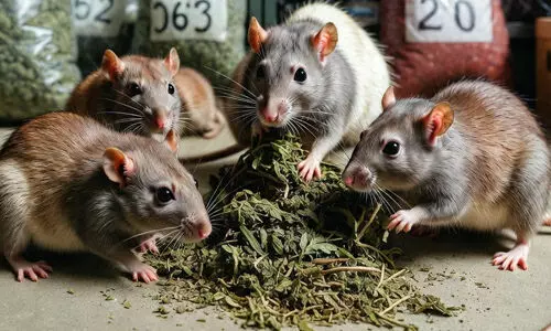 200 കിലോഗ്രാം കഞ്ചാവ് എലി തിന്നെന്ന് പോലിസ്; തെളിവില്ലാത്തതിനാല്‍ പ്രതികളെ വെറുതെവിട്ട് കോടതി