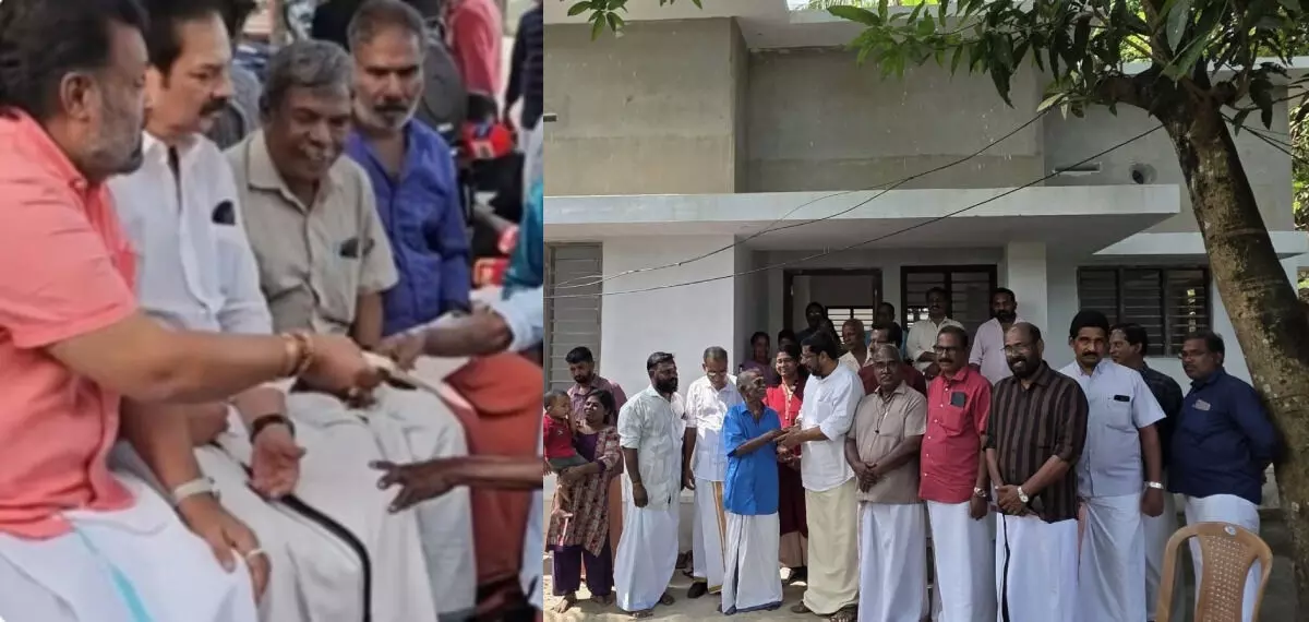 സുരേഷ് ഗോപി അപമാനിച്ചുവിട്ട പുള്ളിലെ തായാട്ട് കൊച്ചുവേലായുധന് വീടൊരുങ്ങി സുരേഷ് ഗോപി അപമാനിച്ചുവിട്ട പുള്ളിലെ തായാട്ട് കൊച്ചുവേലായുധന് വീടൊരുങ്ങി