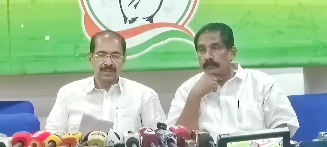 ശബരിമല സ്വര്ണക്കൊള്ള; സിപിഎമ്മിന്റെയും ബിജെപിയുടേയും ആക്ഷേപം അടിസ്ഥാന രഹിതം; കെപിസിസി പ്രസിഡന്റ് സണ്ണി ജോസഫ് എംഎല്എ ശബരിമല സ്വര്ണക്കൊള്ള; സിപിഎമ്മിന്റെയും ബിജെപിയുടേയും ആക്ഷേപം അടിസ്ഥാന രഹിതം; കെപിസിസി പ്രസിഡന്റ് സണ്ണി ജോസഫ് എംഎല്എ