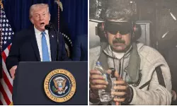 മഡുറോയുടെ ചിത്രം പുറത്തുവിട്ട് ട്രംപ്; പ്രസിഡന്റും ഭാര്യയും വിചാരണ നേരിടണം, വെനസ്വേല യു എസ് ഭരിക്കും മഡുറോയുടെ ചിത്രം പുറത്തുവിട്ട് ട്രംപ്; പ്രസിഡന്റും ഭാര്യയും വിചാരണ നേരിടണം, വെനസ്വേല യു എസ് ഭരിക്കും