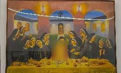 ക്രിസ്തുവിന്റെ അന്ത്യത്താഴ ചിത്രത്തെ വികലമാക്കിയെന്ന് പരാതി; കൊച്ചി ബിനാലെയിലെ പെയിന്റിങ് നീക്കി