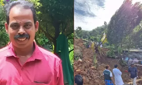 അടിമാലി മണ്ണിടിച്ചില്‍; മരിച്ച ബിജുവിന്റെ കുടുംബത്തിന് ദേശീയപാത വിഭാഗം ഒരു ലക്ഷം രൂപ കൈമാറി