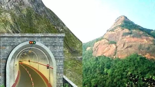 വയനാട് തുരങ്കപാത: മലതുരക്കാന് വമ്പന് യന്ത്രങ്ങളെത്തി; നിര്മാണം ഈ മാസം അവസാനം തുടങ്ങും വയനാട് തുരങ്കപാത: മലതുരക്കാന് വമ്പന് യന്ത്രങ്ങളെത്തി; നിര്മാണം ഈ മാസം അവസാനം തുടങ്ങും