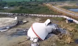 സൂറത്തില്‍ 21 കോടി രൂപ ചെലവില്‍ നിര്‍മിച്ച വാട്ടര്‍ടാങ്ക് ഉദ്ഘാടനത്തിന് മുമ്പേ തകര്‍ന്നു