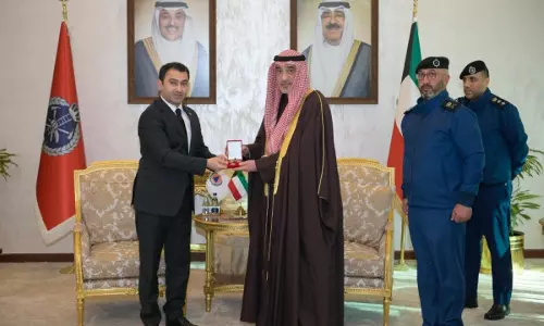 ശൈഖ് ഫഹദ് യൂസഫ് അല്‍ സബാഹിന് ഐസിഡിഒയുടെ ഇന്റര്‍നാഷണല്‍ കമാന്‍ഡര്‍ മെഡല്‍