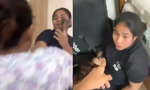 മസാജ് സേവനം കാന്സല് ചെയ്ത 46കാരിയെ തെറാപ്പിസ്റ്റ് മര്ദ്ദിച്ചു; വീഡിയോ ചിത്രീകരിക്കാനും ശ്രമം (video) മസാജ് സേവനം കാന്സല് ചെയ്ത 46കാരിയെ തെറാപ്പിസ്റ്റ് മര്ദ്ദിച്ചു; വീഡിയോ ചിത്രീകരിക്കാനും ശ്രമം (video)