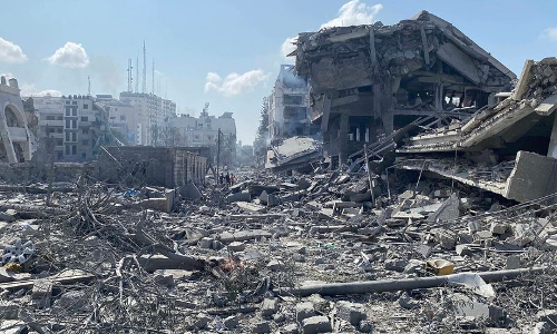 ഗസ പുനര്‍നിര്‍മ്മാണം: ഇന്ത്യയുടെ സജീവ പങ്കാളിത്തം ആവശ്യപ്പെട്ട് ഫലസ്തീന്‍