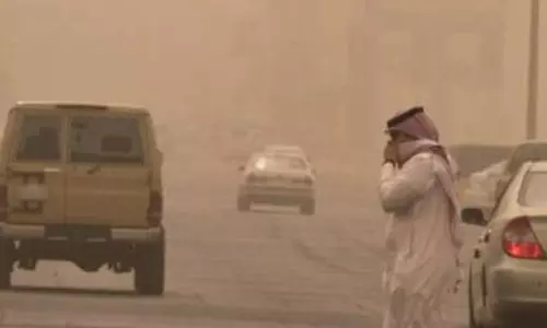 സൗദിയില്‍ ശക്തമായ കാറ്റും പൊടിപടലങ്ങളും; കാലാവസ്ഥാ വകുപ്പ് മുന്നറിയിപ്പ് നല്‍കി