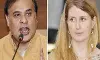 കോണ്‍ഗ്രസ് എംപി ഗൗരവ് ഗൊഗോയിയുടെ ഭാര്യ എലിസബത്ത് ഗൊഗോയിക്കെതിരെ ഗുരുതരമായ ആരോപണങ്ങള്‍ ഉന്നയിച്ച് അസം മുഖ്യമന്ത്രി