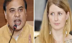 കോണ്‍ഗ്രസ് എംപി ഗൗരവ് ഗൊഗോയിയുടെ ഭാര്യ എലിസബത്ത് ഗൊഗോയിക്കെതിരെ ഗുരുതരമായ ആരോപണങ്ങള്‍ ഉന്നയിച്ച് അസം മുഖ്യമന്ത്രി