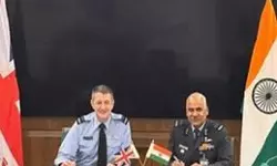 ഇന്ത്യ-യുകെ പ്രതിരോധ ബന്ധം ശക്തമാകുന്നു; ബ്രിട്ടീഷ് പൈലറ്റുമാര്‍ക്ക് പരിശീലനം നല്‍കാന്‍ ഇന്ത്യന്‍ വ്യോമസേന