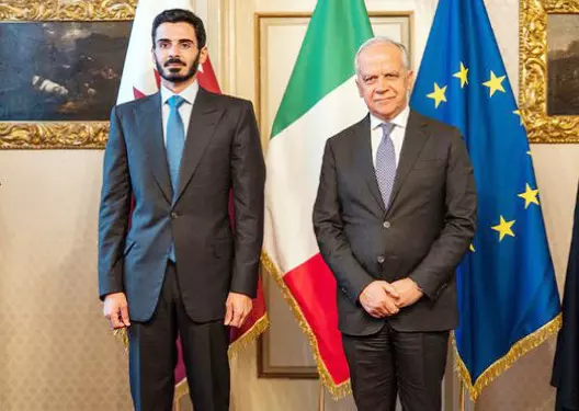 ഖത്തര്-ഇറ്റലി സുരക്ഷാ സഹകരണം ശക്തിപ്പെടുത്താന് ചര്ച്ചകള്; ആഭ്യന്തര മന്ത്രിമാര് കൂടിക്കാഴ്ച നടത്തി ഖത്തര്-ഇറ്റലി സുരക്ഷാ സഹകരണം ശക്തിപ്പെടുത്താന് ചര്ച്ചകള്; ആഭ്യന്തര മന്ത്രിമാര് കൂടിക്കാഴ്ച നടത്തി