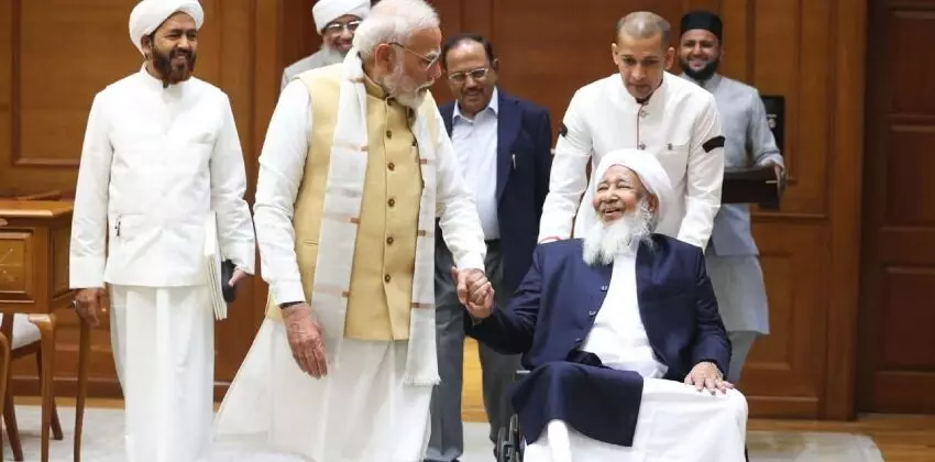 സമസ്ത സമ്മേളനത്തില് പങ്കെടുക്കാന് പ്രധാനമന്ത്രി നരേന്ദ്ര മോദിയെ കാന്തപുരം ക്ഷണിച്ചെന്ന് റിപോര്ട്ട് സമസ്ത സമ്മേളനത്തില് പങ്കെടുക്കാന് പ്രധാനമന്ത്രി നരേന്ദ്ര മോദിയെ കാന്തപുരം ക്ഷണിച്ചെന്ന് റിപോര്ട്ട്