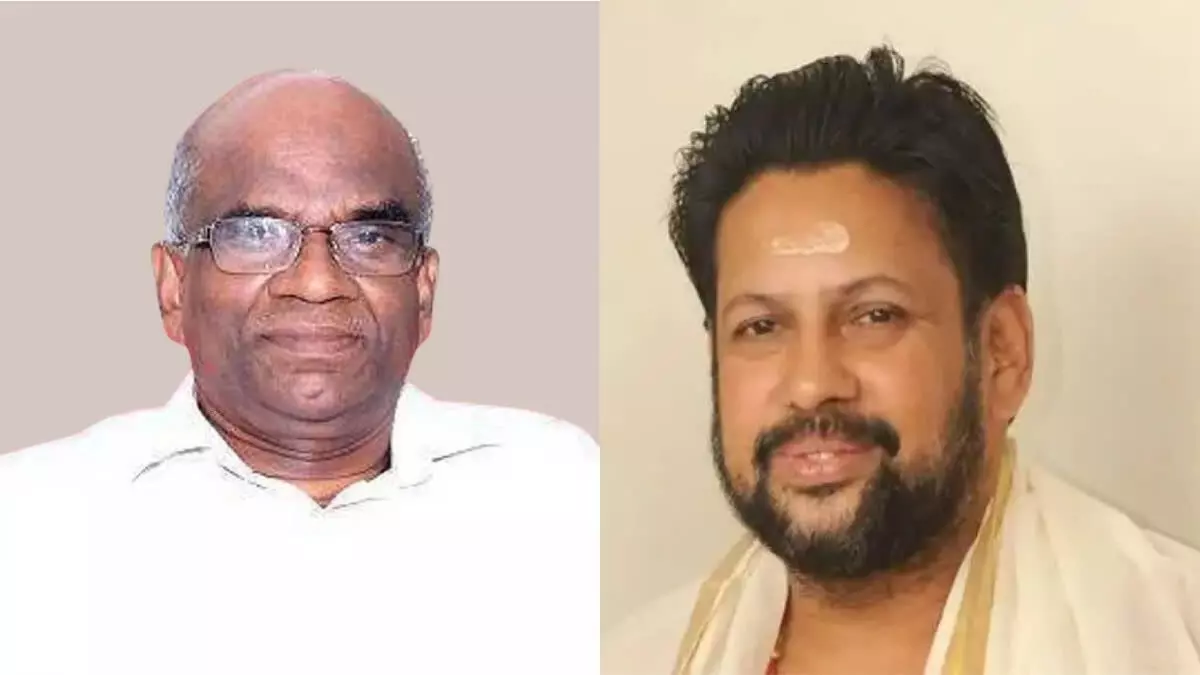 ശബരിമല സ്വര്ണക്കൊള്ള; തന്ത്രി കണ്ഠരര് രാജീവര്ക്കും എന് വാസുവിനും ഇഡി സമന്സ് ശബരിമല സ്വര്ണക്കൊള്ള; തന്ത്രി കണ്ഠരര് രാജീവര്ക്കും എന് വാസുവിനും ഇഡി സമന്സ്