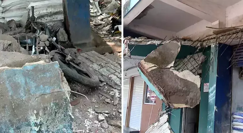 കോഴിക്കോട്ട് കെട്ടിടത്തിന്റെ സ്ലാബ് തകര്ന്നു വീണ സംഭവം; മരണസംഖ്യ മൂന്നായി കോഴിക്കോട്ട് കെട്ടിടത്തിന്റെ സ്ലാബ് തകര്ന്നു വീണ സംഭവം; മരണസംഖ്യ മൂന്നായി