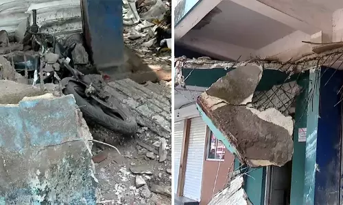 കോഴിക്കോട് കെട്ടിടത്തിന്റെ സ്ലാബ് തകര്‍ന്ന് വീണ സംഭവം; കെട്ടിടം അപകടാവസ്ഥയിലാണെന്ന് കണ്ടെത്തിയത് 2024ല്‍